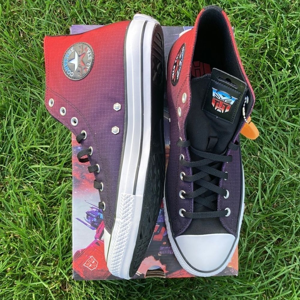 Converse x Transformers Chuck Taylor All Star Autobots Limited Sneaker Shoes 13